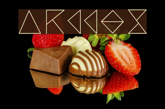 Arccos Font examples