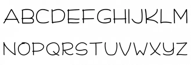 Arch Unique Font Regular फ़ॉन्ट अपरकेस