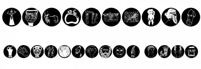 Archaeological Font OTHER CHARS