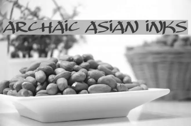 Archaic Asian Inks Example 1