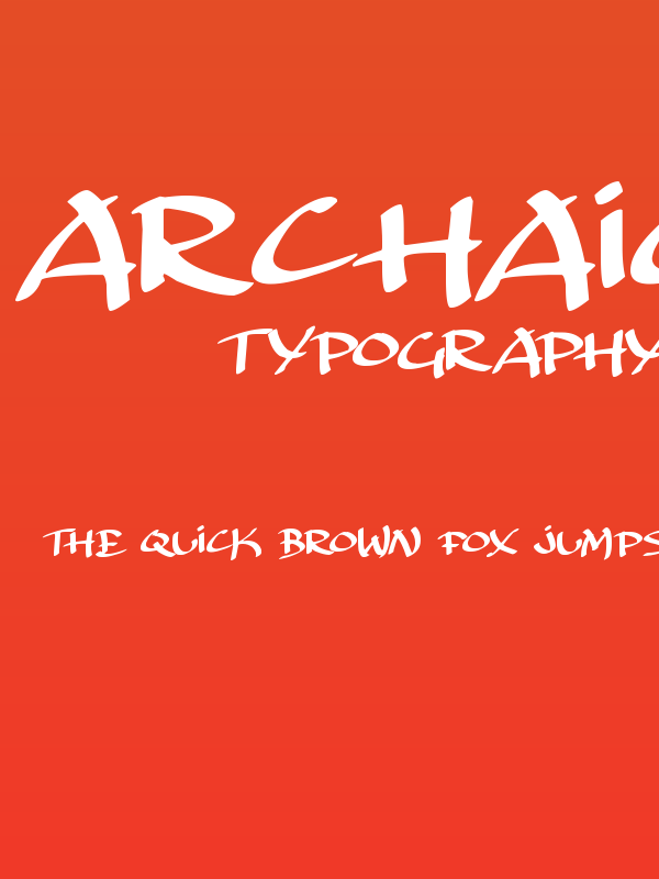 Archaic Asian Inks Poster