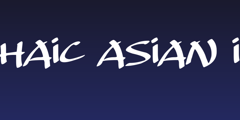Archaic Asian Inks Social Header