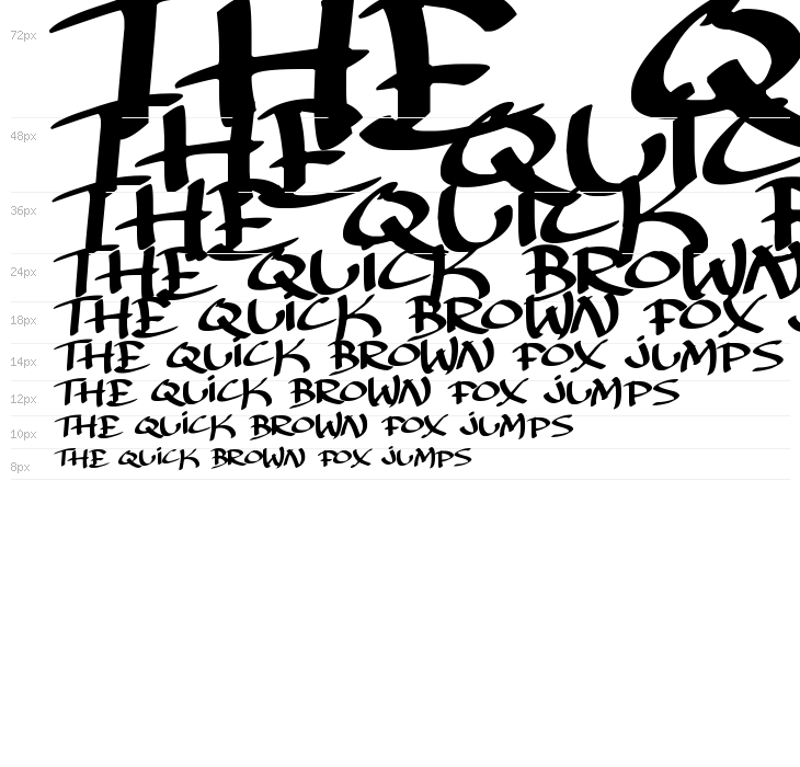 Archaic Asian Inks Waterfall