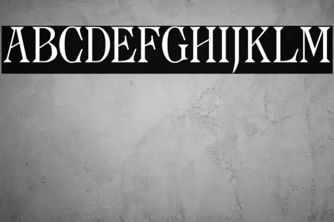 Archaic1897 フォント examples