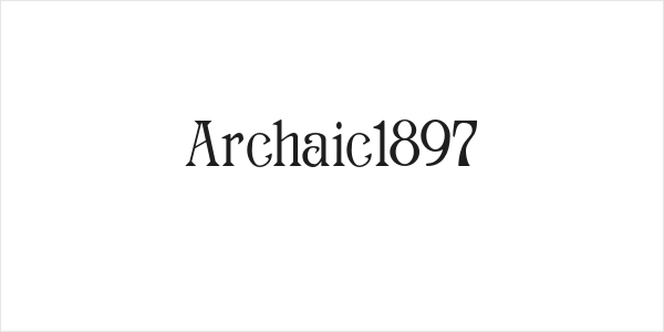 Archaic1897 Logo