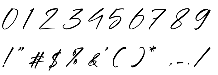 Archattson Hollmytro Font OTHER CHARS