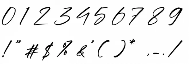 Archattson Hollmytro Font OTHER CHARS