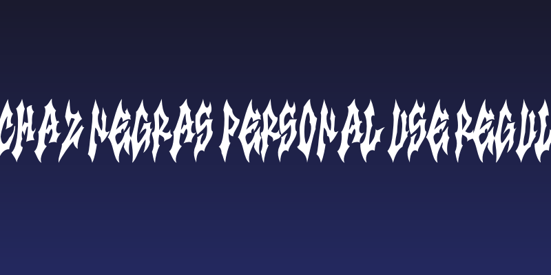 Archaz Negras PERSONAL USE Regular Social Header