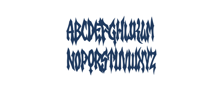 Archaz Negras PERSONAL USE Regular Lowercase