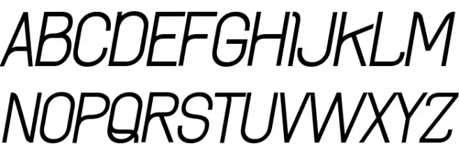 Archee Demo Italic خط أحرف كبيرة