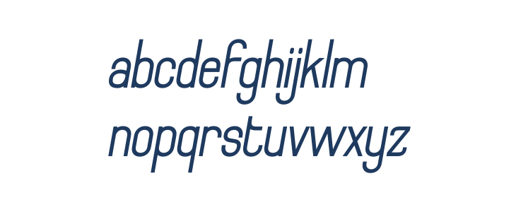Archee Demo Italic Lowercase