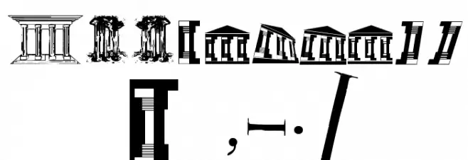 Archeologicaps Font OTHER CHARS