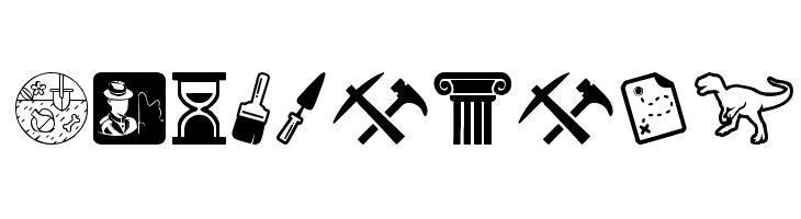 Archeology फ़ॉन्ट