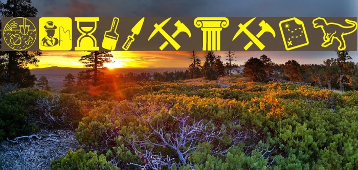 Archeology Font examples
