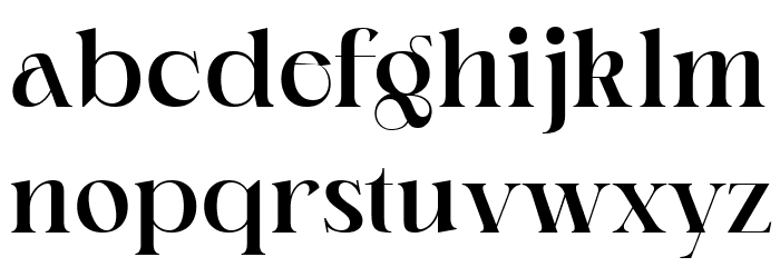 Archer Gage Demo Font LOWERCASE