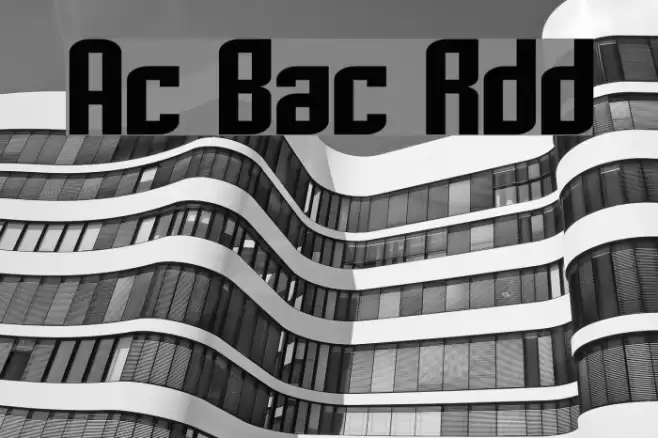 Archery Black Rounded Font examples