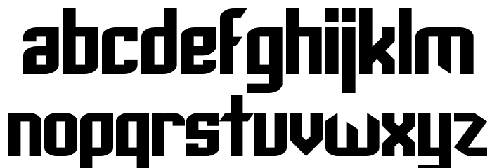 Archery Black Rounded Font LOWERCASE