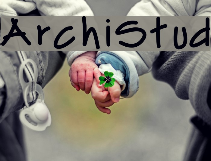 ArchiStud Font examples
