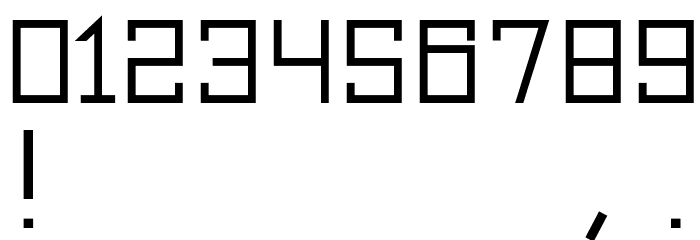 Archibald Font OTHER CHARS