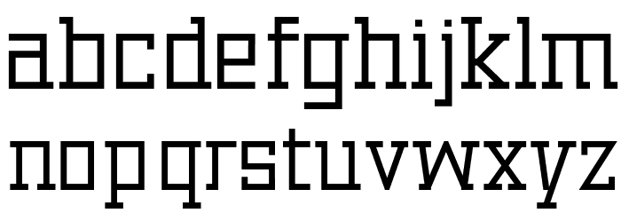 Archibald Font LOWERCASE