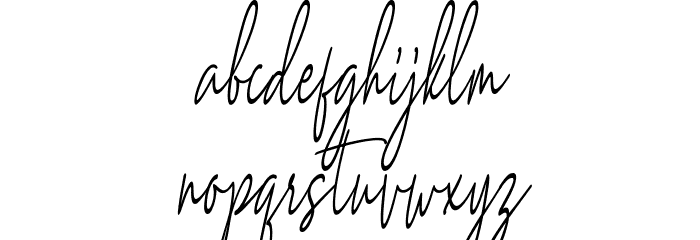 Archie Websters Font LOWERCASE