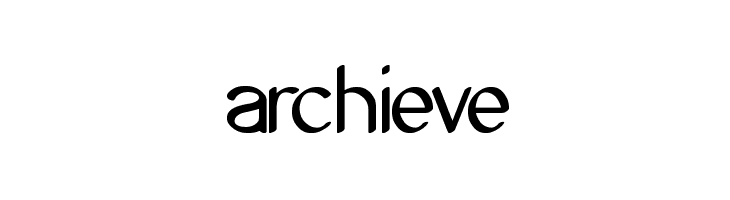Archieve Font
