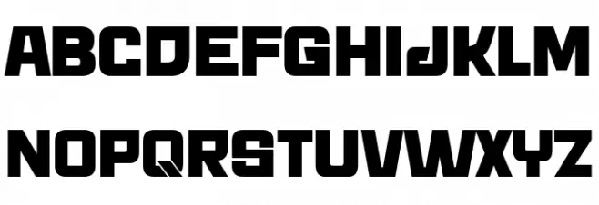 Archigadget Regular 字体 小写