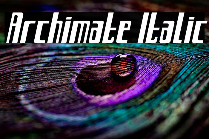 Archimate Italic Example 1