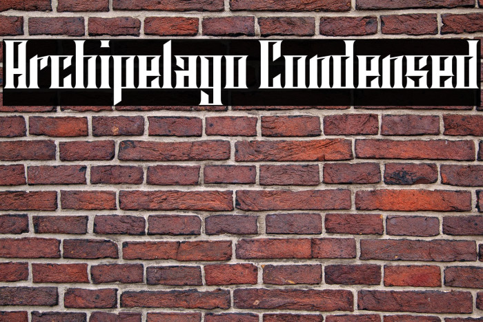 Archipelago Condensed Example 2