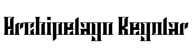 Archipelago Regular  Frei Schriftart Herunterladen