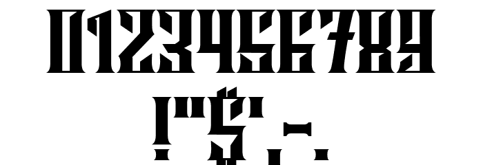 Archipelago Regular Font OTHER CHARS