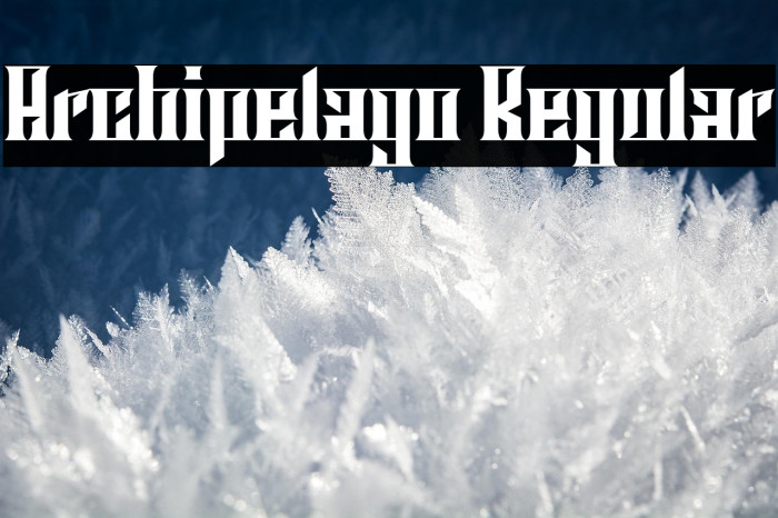 Archipelago Regular Example 3