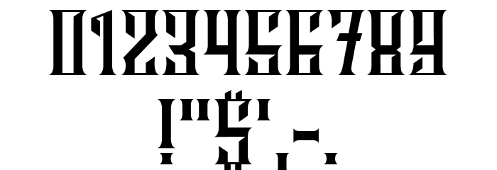 Archipelago Thin Font OTHER CHARS
