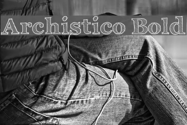 Archistico Bold Font examples