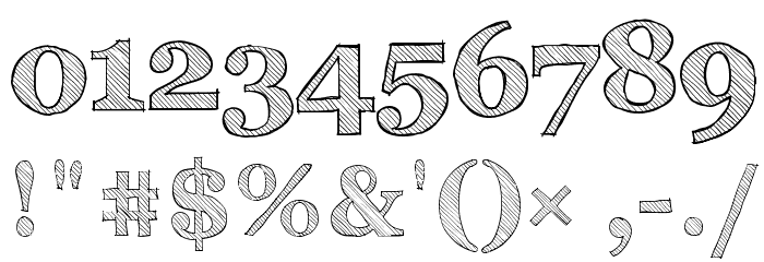 Archistico Normal Font OTHER CHARS
