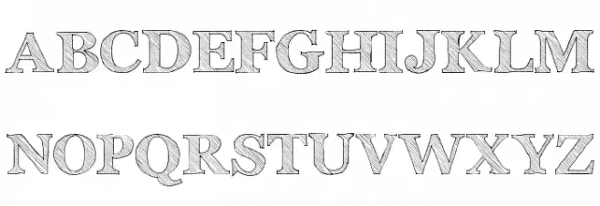 Archistico Normal Font Litere mari