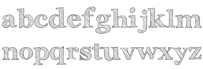 Archistico Normal Font LOWERCASE