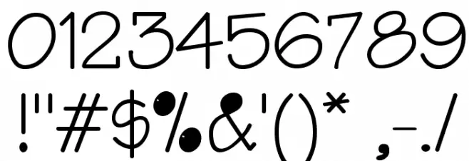 Architect-Bold Bold フォント その他の文字
