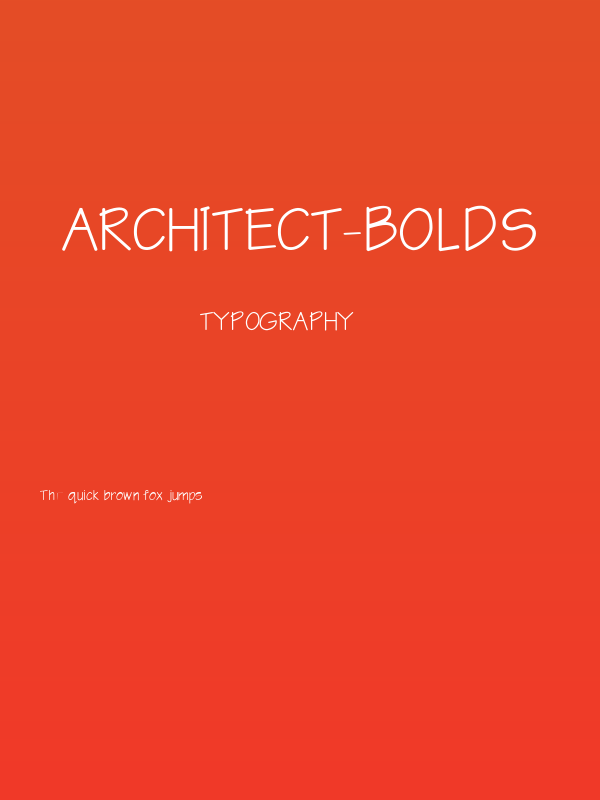 Architect-BoldS Poster