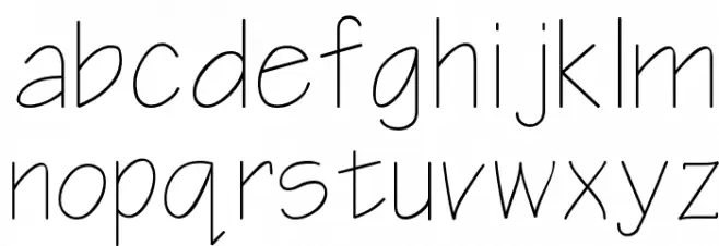 Architect Regular 字体 小写