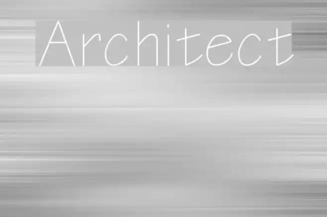 Architect Font examples