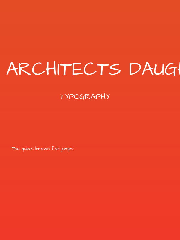 Architects Daughter Regular Poster