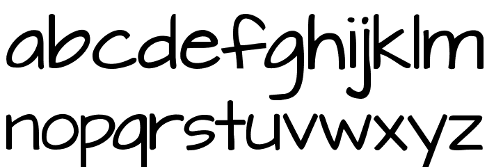 Architects Daughter Font LOWERCASE