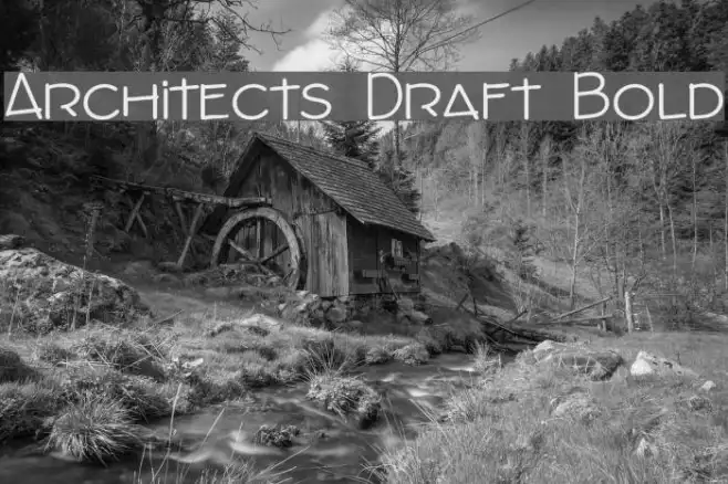 Architects Draft Bold Example 3