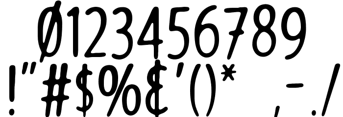 Architects Pen Font OTHER CHARS