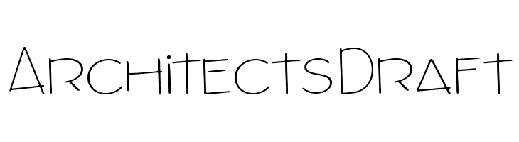 ArchitectsDraft  les polices de caractères gratuit tlcharger