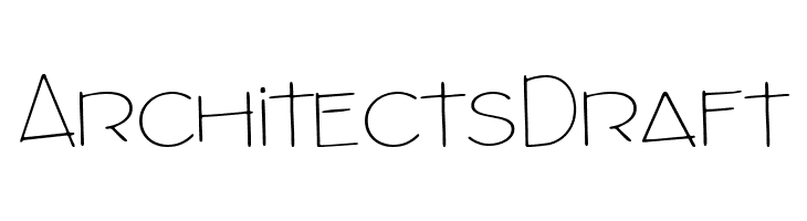 ArchitectsDraft  नि: शुल्क फ़ॉन्ट्स डाउनलोड