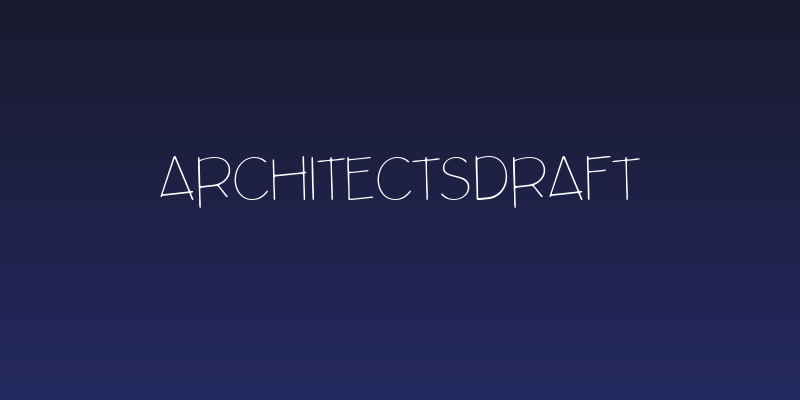 ArchitectsDraft Social Header