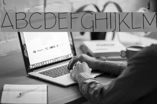 ArchitectsDraft Font examples