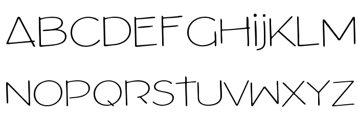 ArchitectsDraft Font LOWERCASE